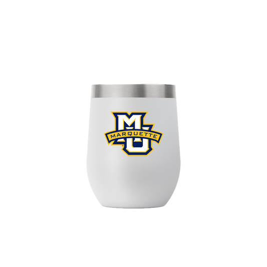 Marquette 12oz Stemless Light Gray Tumbler