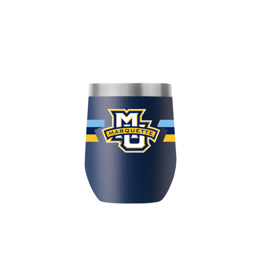 Marquette 12oz Stemless Navy Tumbler