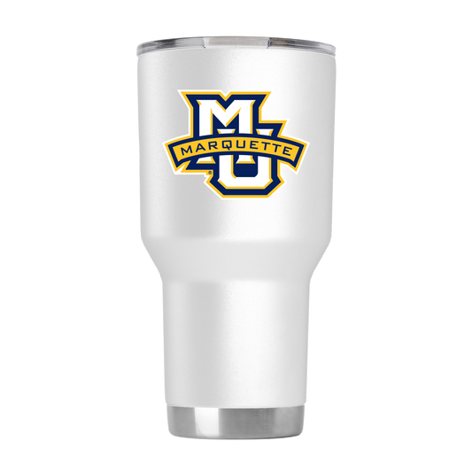 Marquette 30oz White Tumbler