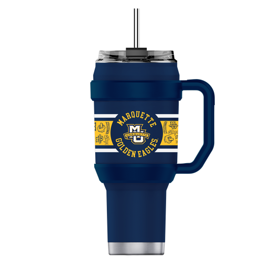 Marquette 40oz Stainless Steel Tumbler - Navy