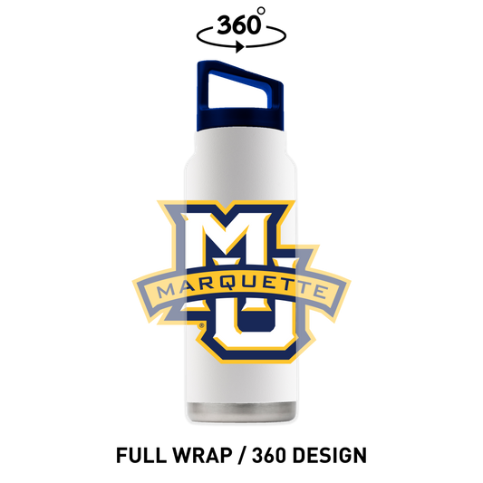 Marquette 40oz White Bottle