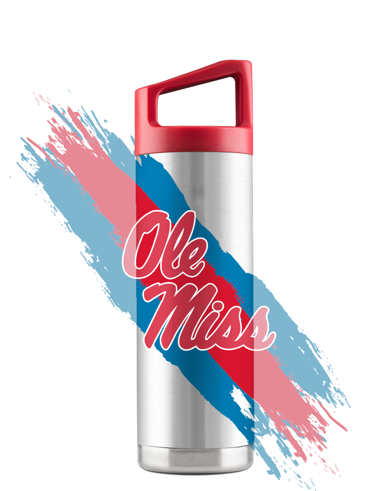 Ole Miss 16oz Stainless Steel Youth Bottle