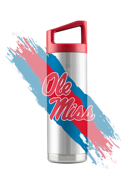 Ole Miss 16oz Stainless Steel Youth Bottle