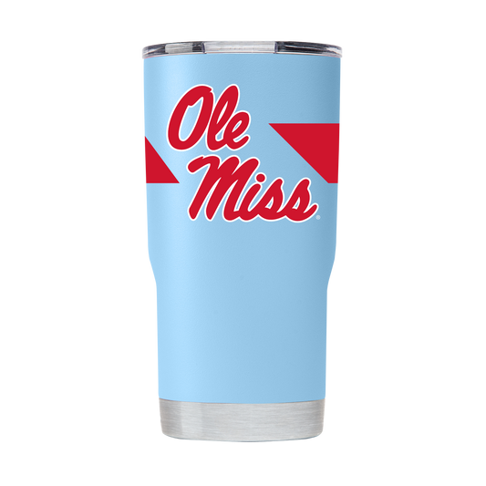 Ole Miss 20oz Powder Blue Tumbler