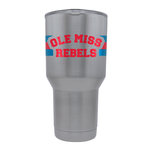 Ole Miss Vault Collection 30oz Stainless Steel Tumbler