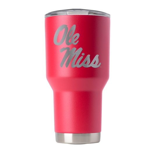 Ole Miss 30oz Laser Etched Tumbler