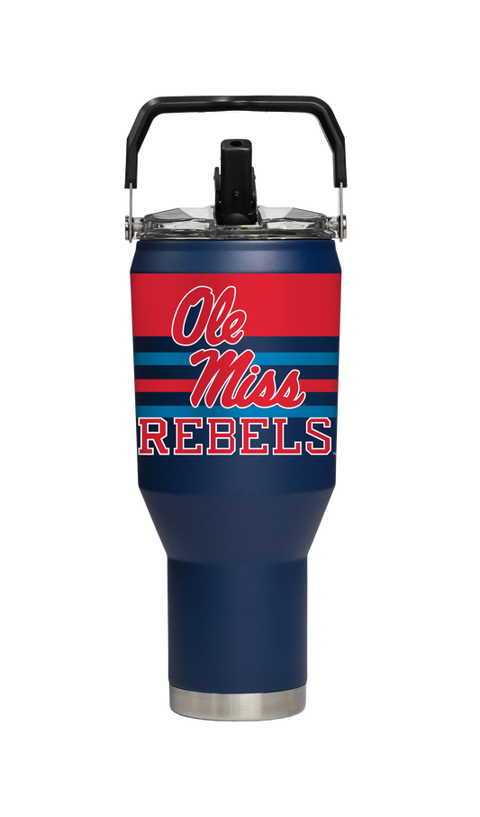 Ole Miss 40oz Carry Tumbler - Navy