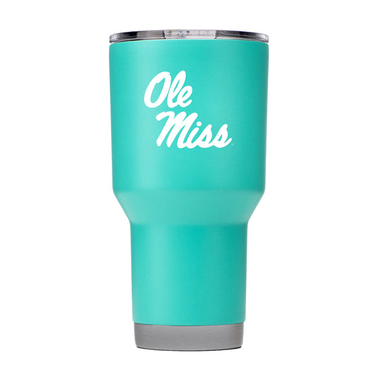 Ole Miss 30oz Teal Tumbler