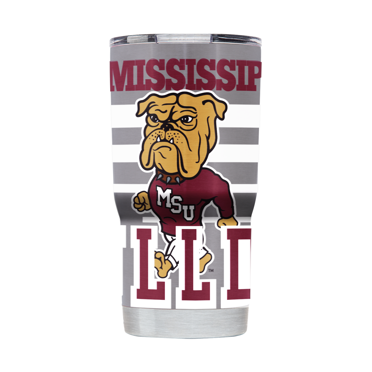 Mississippi State 20oz College Vault Tumbler