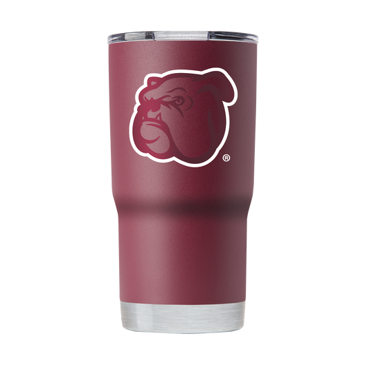 Mississippi State 20oz Maroon Monochromatic Tumbler