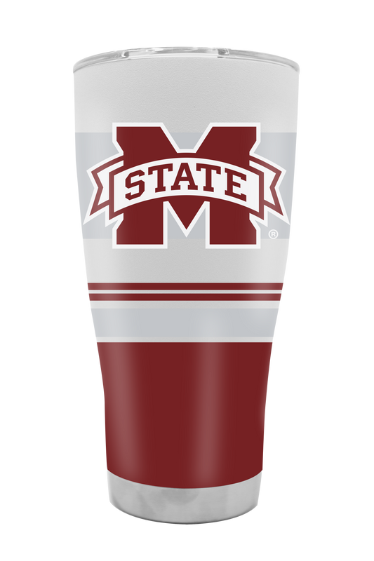 Mississippi State 30oz Stripe Tumbler