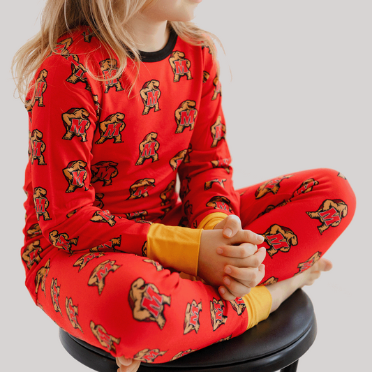 Maryland Terrapins Two-Piece Pajama Set