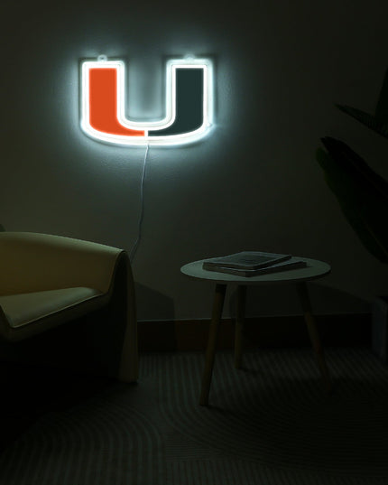 Miami Hurricanes LED Neon Sign