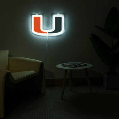 Miami Hurricanes LED Neon Sign