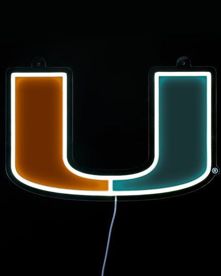 Miami Hurricanes LED Neon Sign