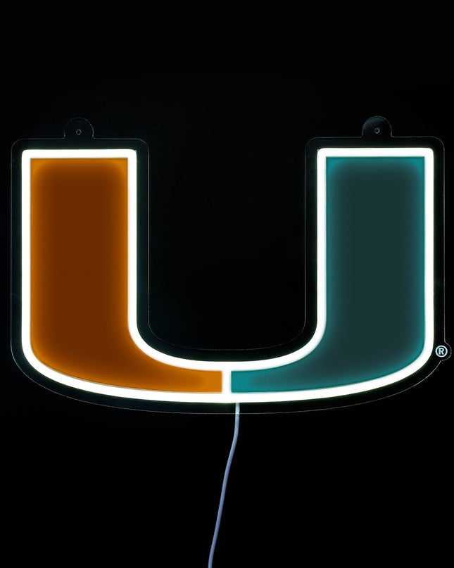 Miami Hurricanes LED Neon Sign