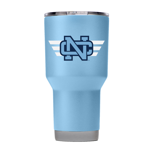North Carolina College Vault 30oz Blue Tumbler