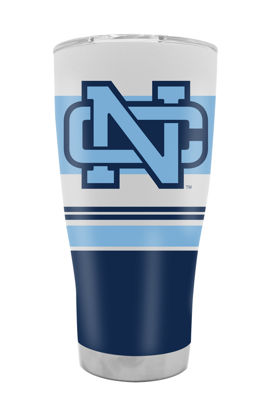 North Carolina 30oz Stripe Tumbler