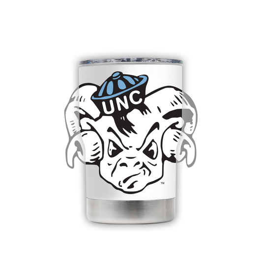 North Carolina Vault Jacket 2.0 White Can-Bottle Cooler