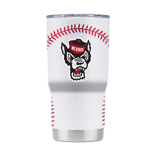 NC State 20oz Baseball Tumbler