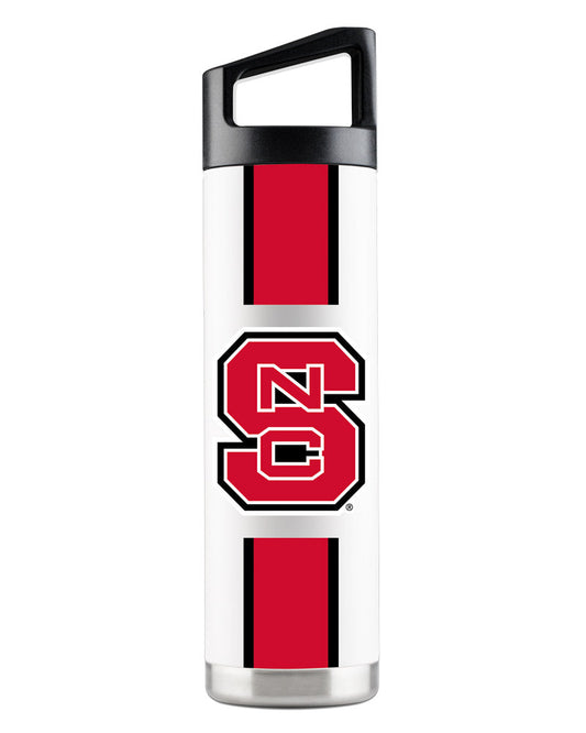 NC State 22ozWhite Bottle