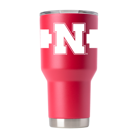 Nebraska 30oz Red Tumbler
