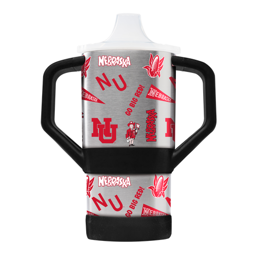 Nebraska College Vault 8oz Sippy Cup Tumbler