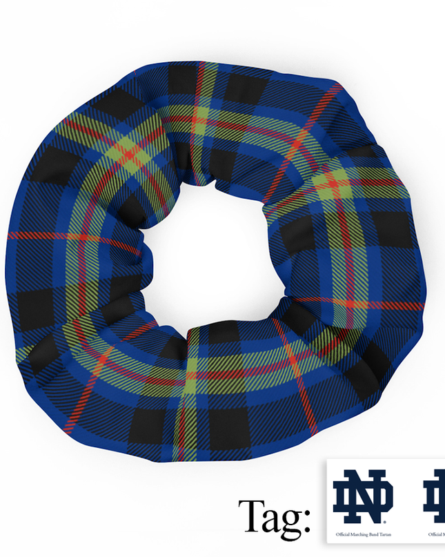 Notre Dame Scrunchie