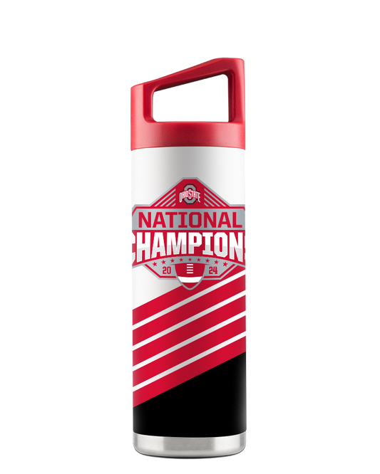 Ohio State 2024 National Champs 16oz White Youth Bottle