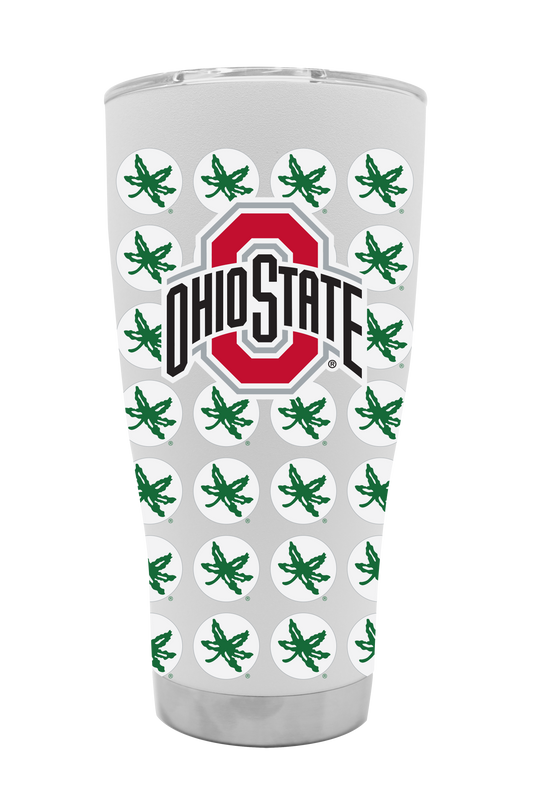 Ohio State 30oz White "Buckeye" Tumbler