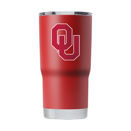 Oklahoma 20oz Crimson Monochromatic Tumbler