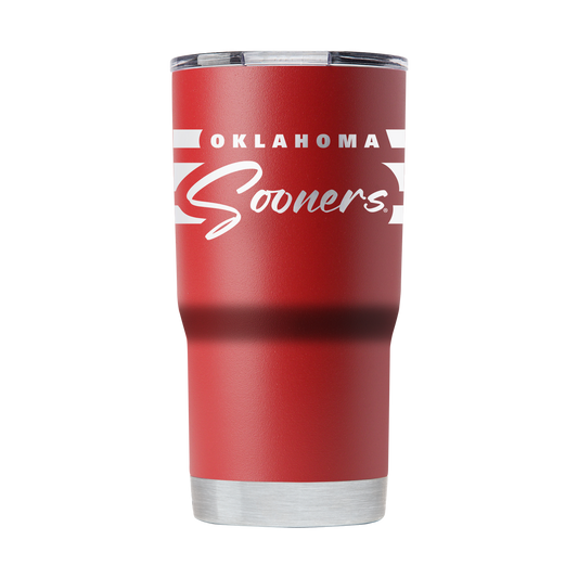 Oklahoma 20oz Script Tumbler