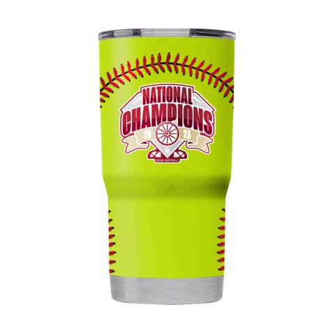 Oklahoma 20oz Softball Tumbler - National Champs 2023