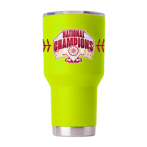 Oklahoma 30oz Softball Tumbler - National Champs 2023