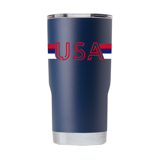 USA 20oz Navy Tumbler