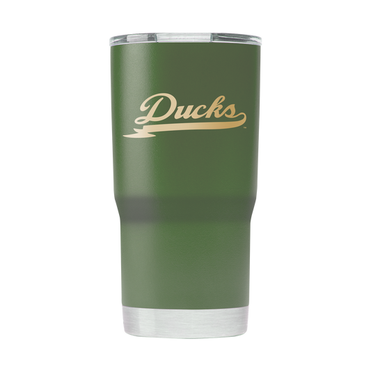 Oregon 20oz Olive Green Tumbler - American Flag Design