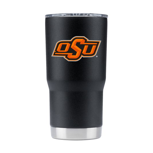 Oklahoma State 20oz Black Tumbler