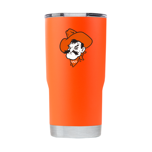 Oklahoma State 20oz "Pistol Pete"Orange Tumbler