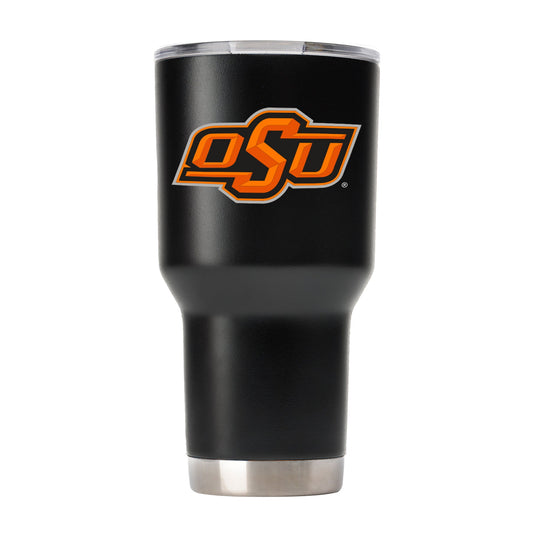 Oklahoma State 30oz Black Tumbler