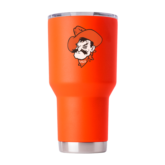 Oklahoma State 30oz "Pistol Pete" Orange Tumbler
