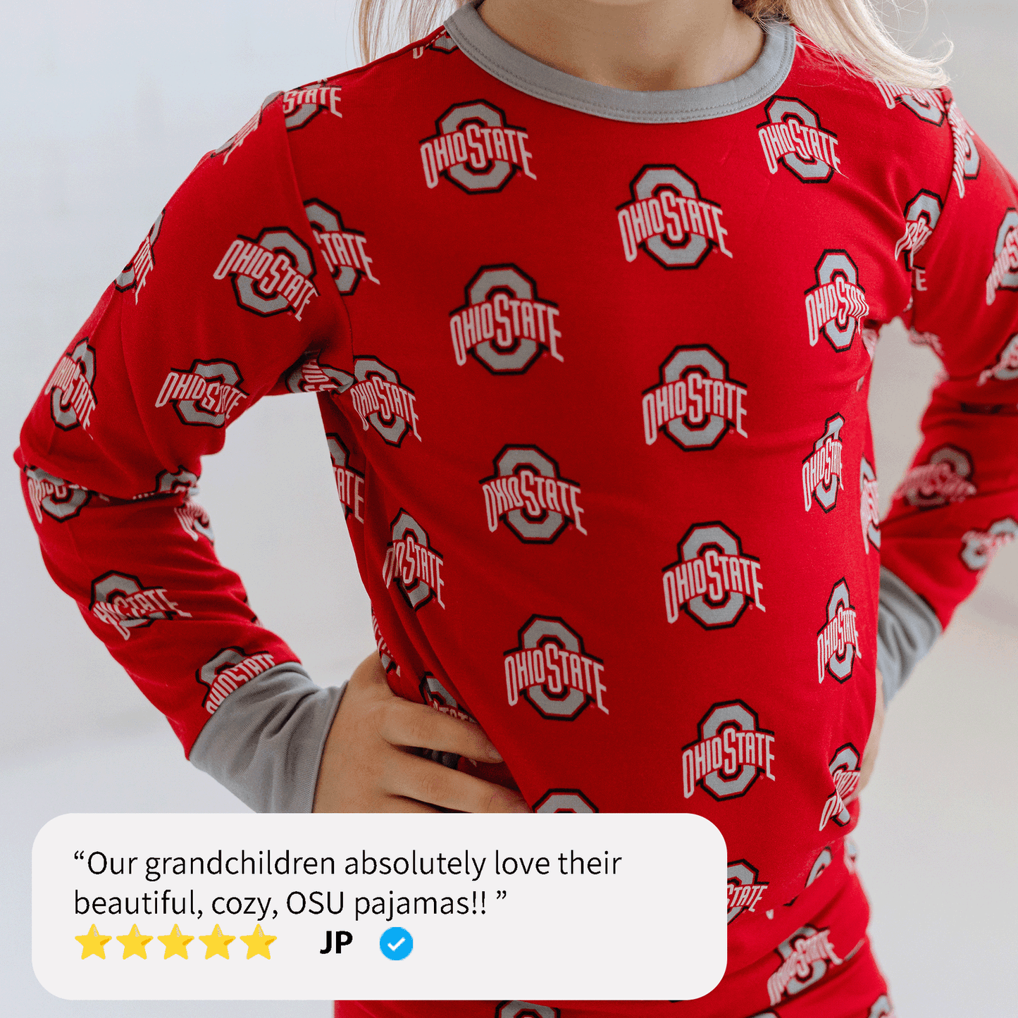 Ohio State Buckeyes Two-Piece Pajama Set