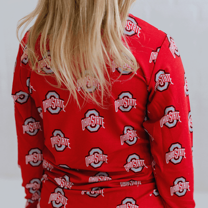 Ohio State Buckeyes Two-Piece Pajama Set