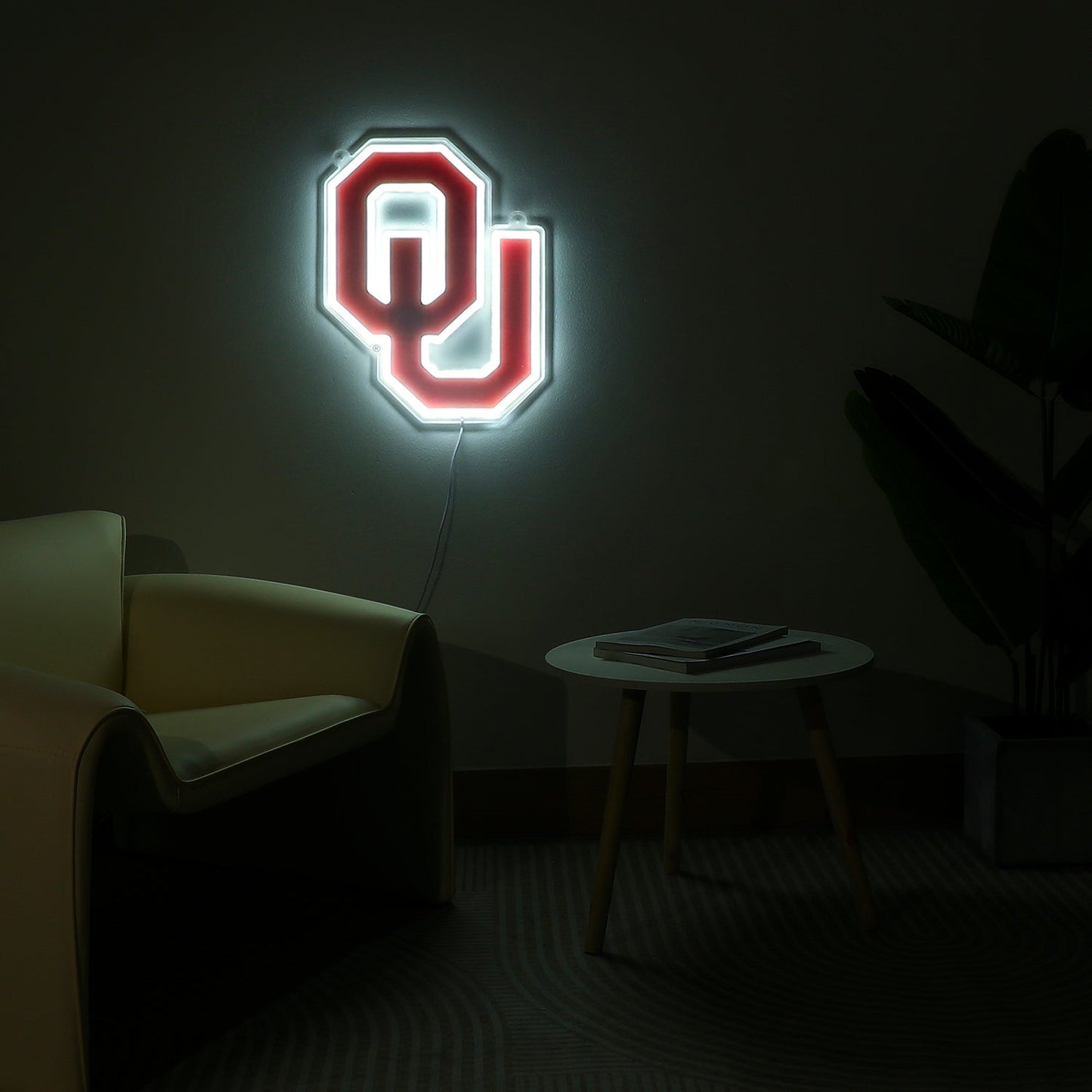 Oklahoma Sooners Logo LED Neon Sign