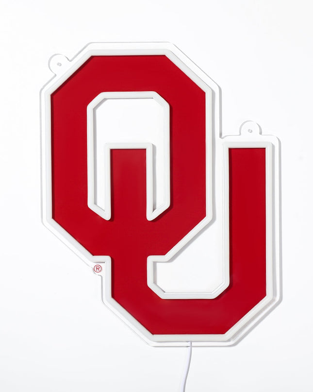 Oklahoma Sooners Logo LED Neon Sign