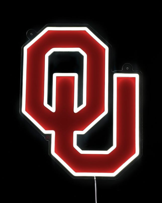 Oklahoma Sooners Logo LED Neon Sign