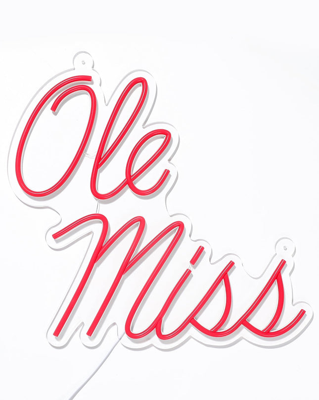 Ole Miss Rebels LED Neon Sign
