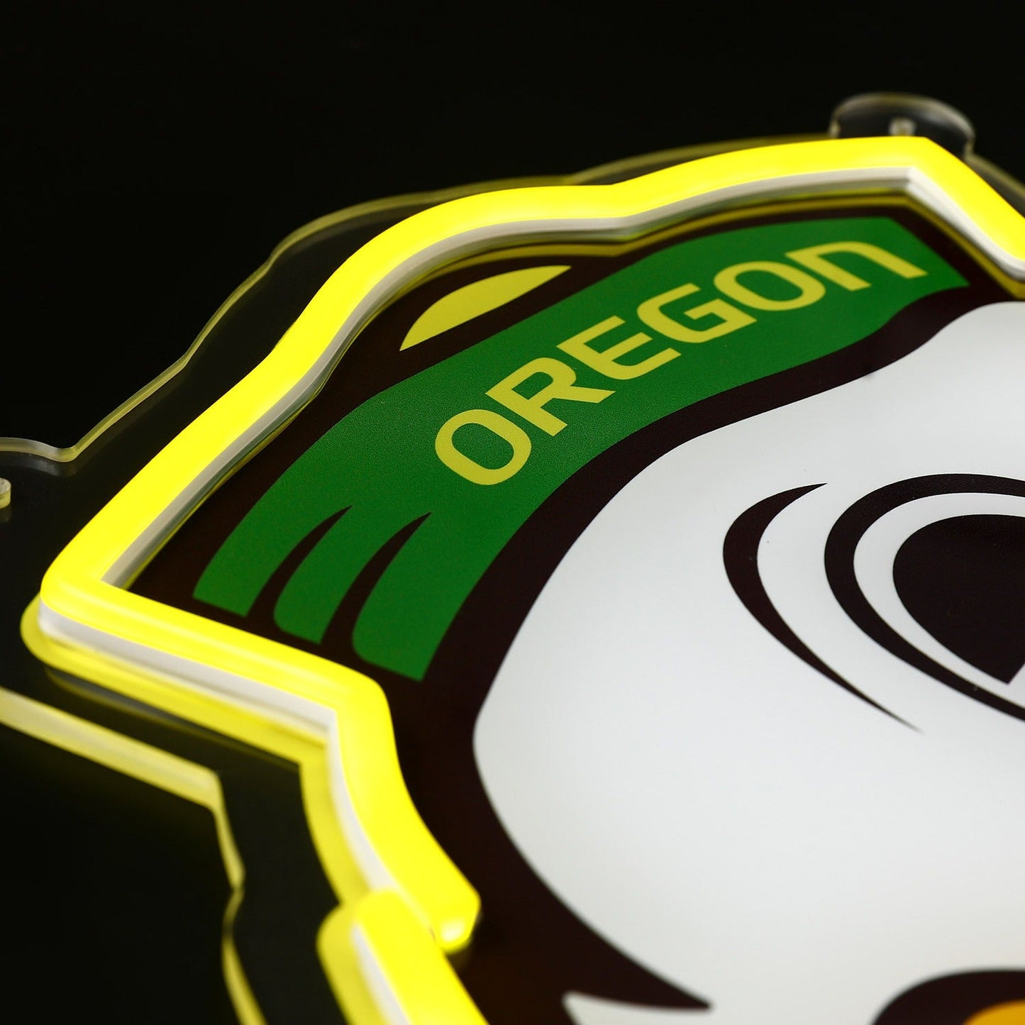 Oregon Duck Logo LED Neon Sign