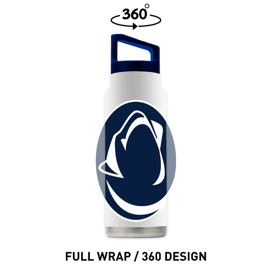 Penn State 40oz White Bottle