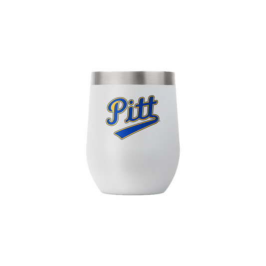 Pittsburgh College Vault 12oz Stemless Tumbler