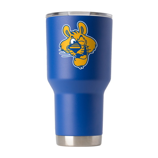 Pittsburgh College Vault 30oz Blue Tumbler